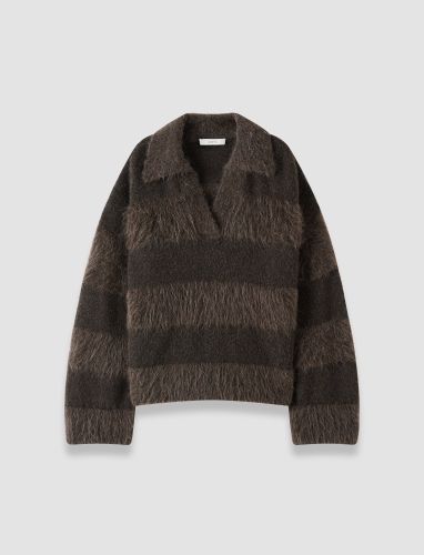 Take Brushed Striped Jumper - L - Joseph - Modalova