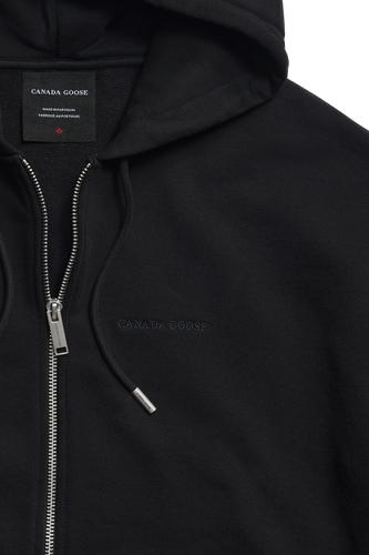 Sweat à capuche zippé Wander brodé - Canada Goose - Modalova