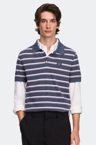 Polo Beckley rayé Tonal Disc - Canada Goose - Modalova