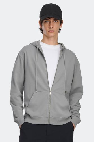 Sweat à capuche zippé Loon Black Disc - Canada Goose - Modalova