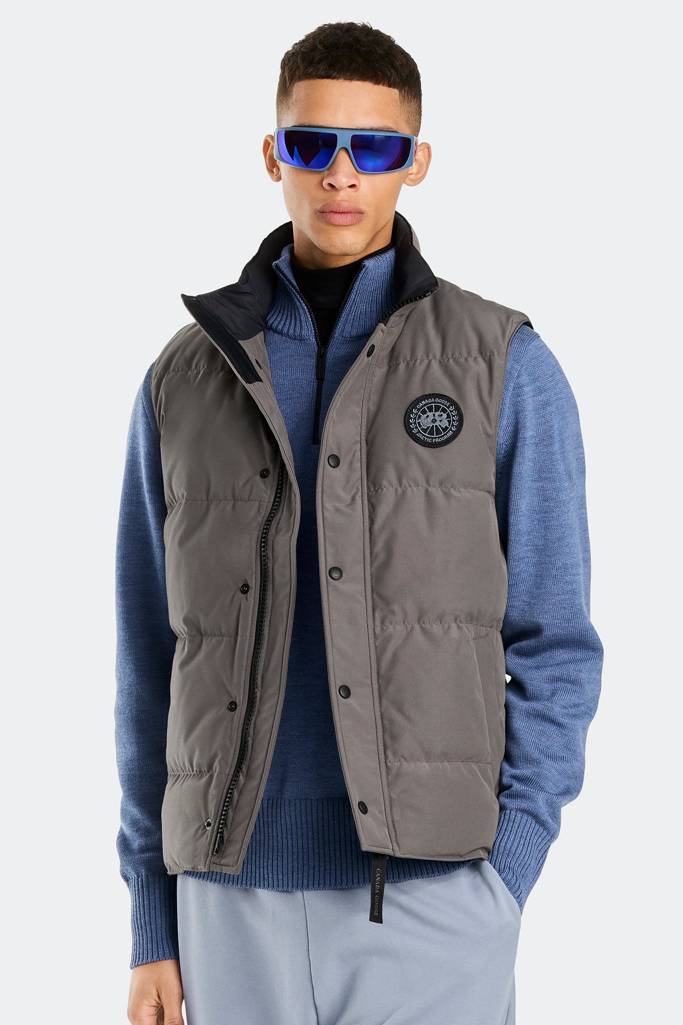 Veste sans manches Garson Black Disc - Canada Goose - Modalova