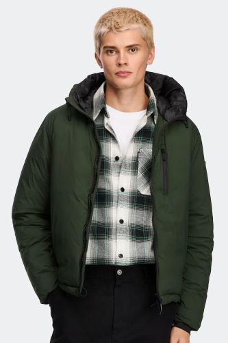 Veste à capuche Lodge Tonal Disc - Canada Goose - Modalova