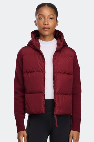 Veste à capuche en maille à matelassage large HyBridge® Tonal Disc - Canada Goose - Modalova