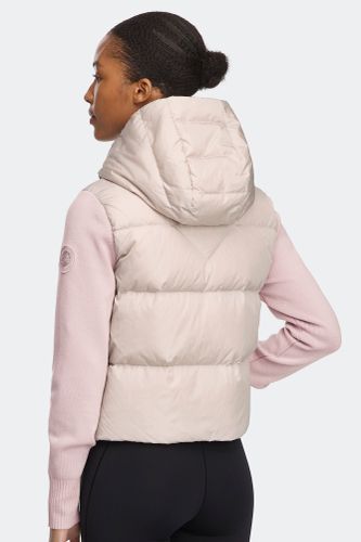 Veste à capuche en maille à matelassage large HyBridge® Tonal Disc - Canada Goose - Modalova