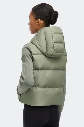 Veste à capuche en maille à matelassage large HyBridge® Tonal Disc - Canada Goose - Modalova