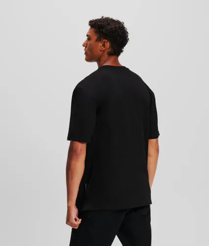 T-shirt Effet Dégradé À Strass, , , Taille: Xs - Karl Lagerfeld - Modalova