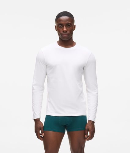 Lot De 2 T-shirts Décontractés À Manches Longues, , /, Taille: Xs - Karl Lagerfeld - Modalova