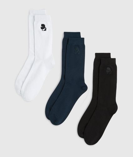 Chaussettes Kameo - Lot De 3, , --, Taille: 39-42 - Karl Lagerfeld - Modalova
