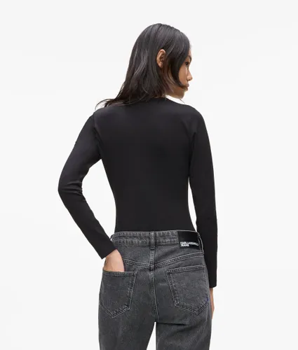 Body À Manches Longues, , , Taille: Xs - KL Jeans - Modalova