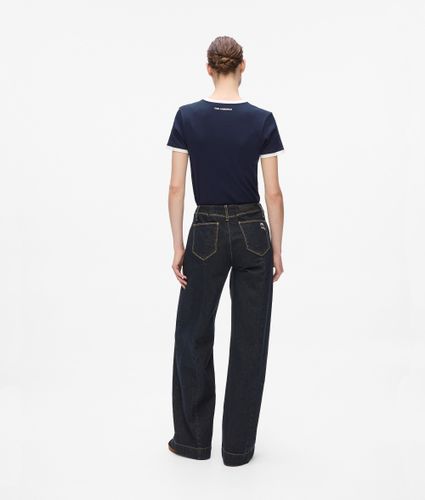T-shirt Ikon À La Coupe Ajustée, , , Taille: Xs - Karl Lagerfeld - Modalova