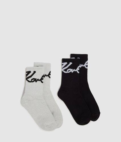 Chaussettes Signature – Lot De 2, , -, Taille: One Size - Karl Lagerfeld - Modalova