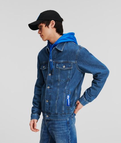 Veste En Jean Coupe Droite, , , Taille: Xs - KL Jeans - Modalova