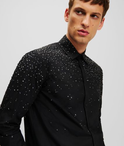 Chemise Effet Dégradé À Strass, , , Taille: Xs - Karl Lagerfeld - Modalova