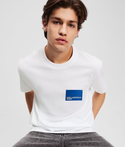 T-shirt Avec Logo Encadré, , , Taille: Xs - KL Jeans - Modalova