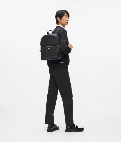 Sac À Dos En Cuir K/monogram, , , Taille: One Size - Karl Lagerfeld - Modalova