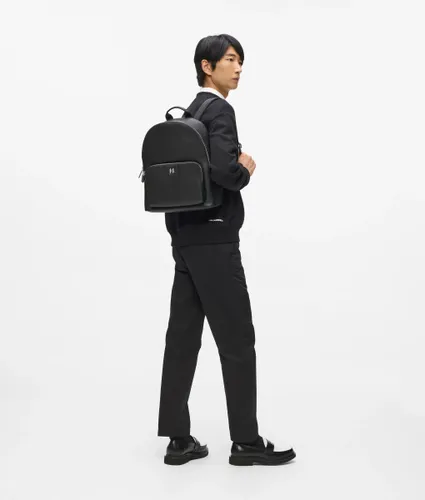 Sac À Dos En Cuir K/monogram, , , Taille: One Size - Karl Lagerfeld - Modalova