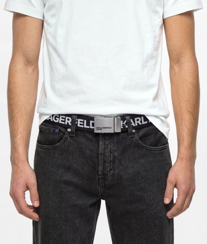 Ceinture En Toile Réversible, , , Taille: One Size - KL Jeans - Modalova