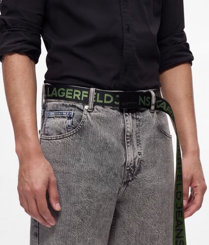 Ceinture En Toile Réversible, , , Taille: One Size - KL Jeans - Modalova