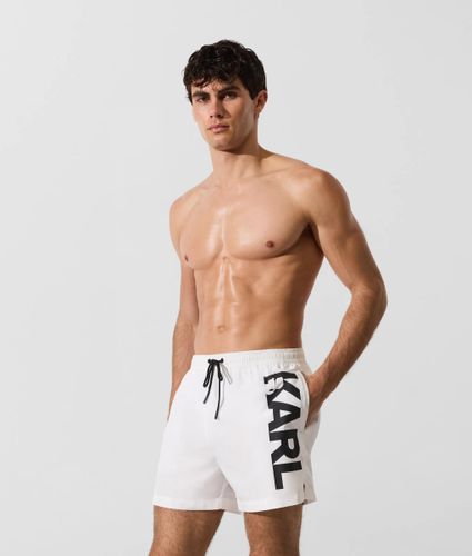 Short De Bain Orné Du Logo, , , Taille: L - Karl Lagerfeld - Modalova