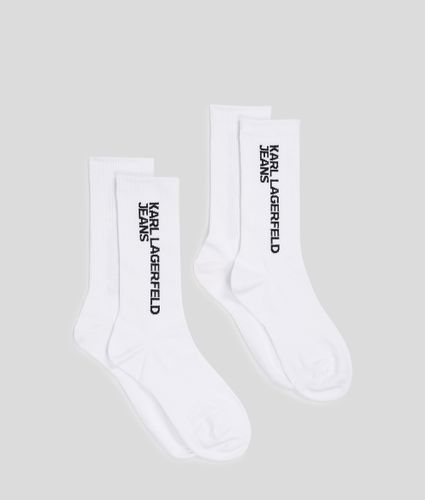Chaussettes À Logo – Lot De 2 Paires, , , Taille: One Size - KL Jeans - Modalova