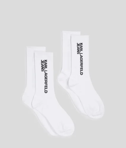 Chaussettes À Logo – Lot De 2 Paires, , , Taille: One Size - KL Jeans - Modalova