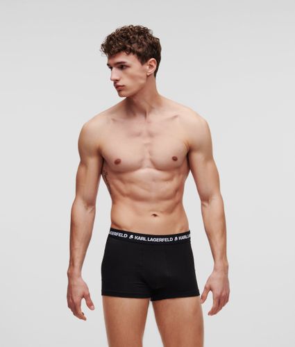 Caleçon Logo Monochrome - Lot De 3, , , Taille: Xs - Karl Lagerfeld - Modalova
