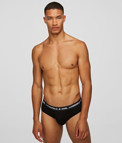 Lot De 3 Slips À Logo, , , Taille: Xs - Karl Lagerfeld - Modalova