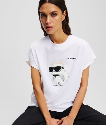 T-shirt Oversize Ikon Choupette, , , Taille: Xs - Karl Lagerfeld - Modalova