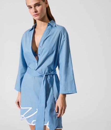 Robe-chemise De Plage K/signature, , , Taille: Xs - Karl Lagerfeld - Modalova