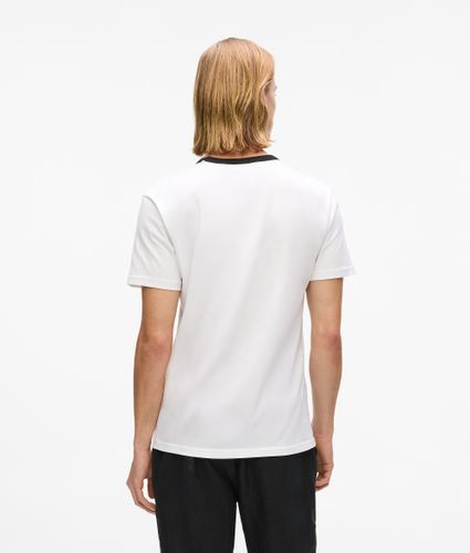 Monogram Slim T-shirt, , , Taille: Xs - Karl Lagerfeld - Modalova