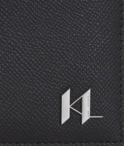 Portefeuille En Cuir K/monogram, , , Taille: One Size - Karl Lagerfeld - Modalova