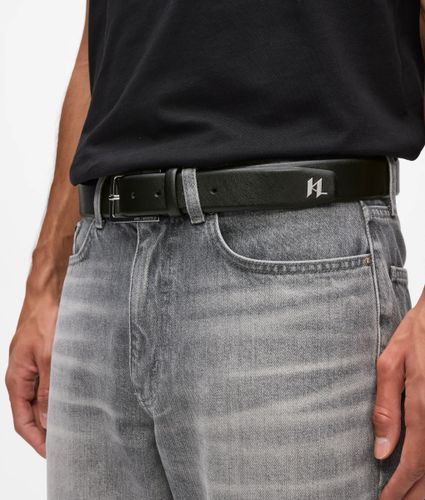 K/monogram Leather Ceinture, , , Taille: S - Karl Lagerfeld - Modalova