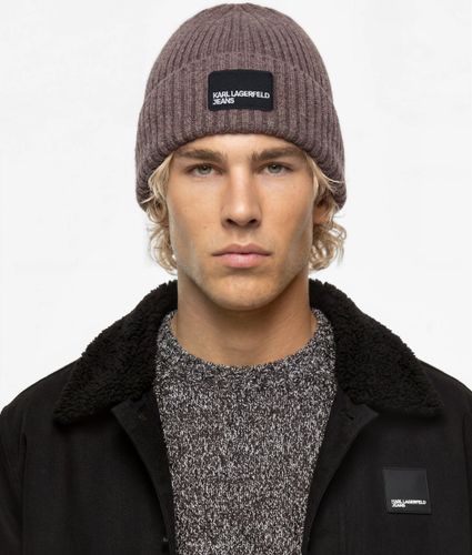 Bonnet Avec Écusson À Logo, , , Taille: One Size - KL Jeans - Modalova