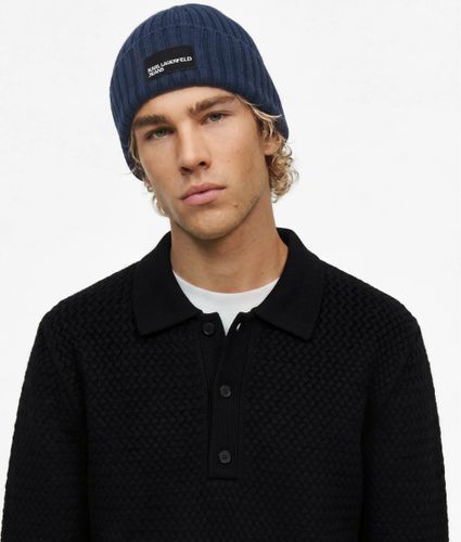 Bonnet Avec Écusson À Logo, , , Taille: One Size - KL Jeans - Modalova