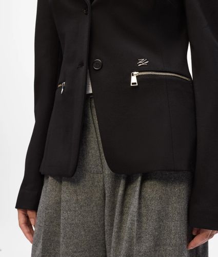 Veste En Punto, , , Taille: 38 - Karl Lagerfeld - Modalova