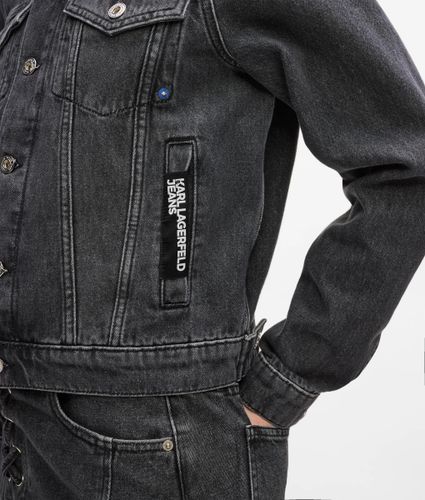 Veste En Denim À Coupe Droite, , , Taille: S - KL Jeans - Modalova