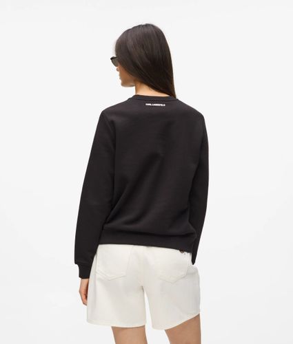 Sweat-shirt Ikon Strass Karl & Choupette, , , Taille: Xs - Karl Lagerfeld - Modalova