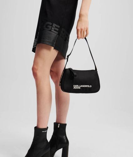 Sac Porté Épaule En Nylon Avec Logo, , , Taille: One Size - KL Jeans - Modalova