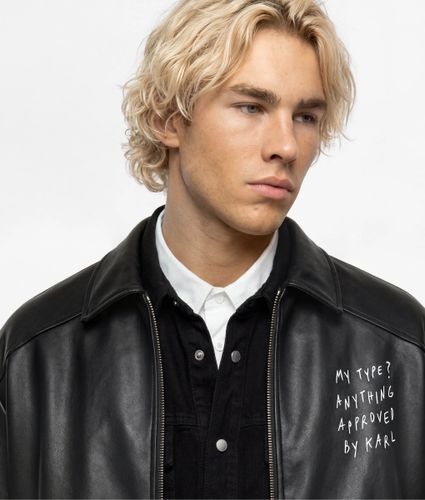 Veste En Simili-cuir Klj X Pietro Terzini, , , Taille: Xs - KL Jeans - Modalova