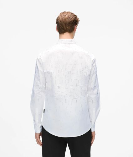 Chemise Monogram À Strass, , , Taille: 38 - Karl Lagerfeld - Modalova