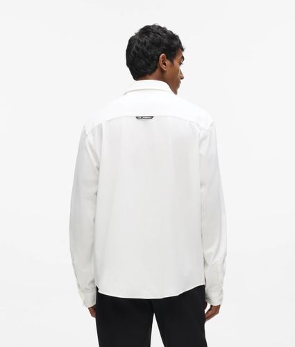 Chemise Oxford Ikon En Coton, , , Taille: S - Karl Lagerfeld - Modalova