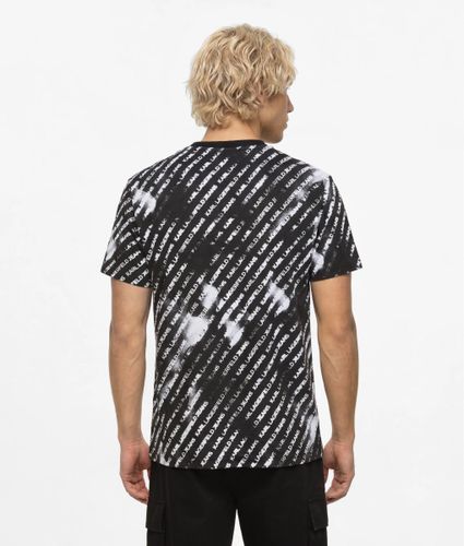 T-shirt Avec Logo Effet Ombré Façon All-over, , , Taille: Xs - KL Jeans - Modalova