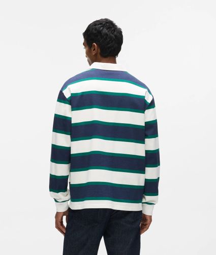 Polo Rugby Ikon À Rayures, , , Taille: Xs - Karl Lagerfeld - Modalova