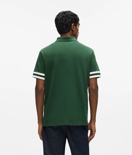 Polo À Manches Rayées Ikon, , , Taille: Xs - Karl Lagerfeld - Modalova
