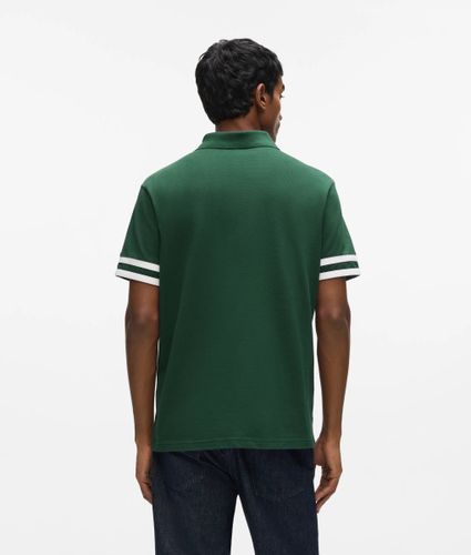 Polo À Manches Rayées Ikon, , , Taille: Xs - Karl Lagerfeld - Modalova