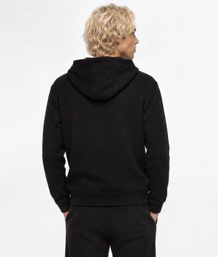 Sweat À Capuche À Fermeture Zippée En Maille Gaufrée, , , Taille: Xs - KL Jeans - Modalova