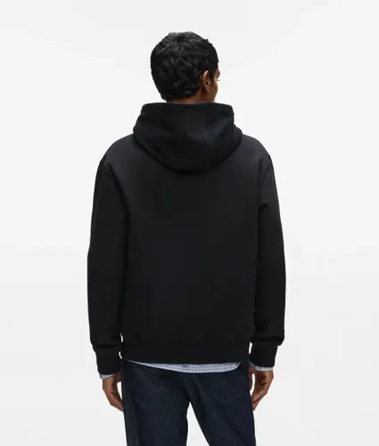 Sweat À Capuche Ikon À Demi-zippé, , , Taille: Xs - Karl Lagerfeld - Modalova