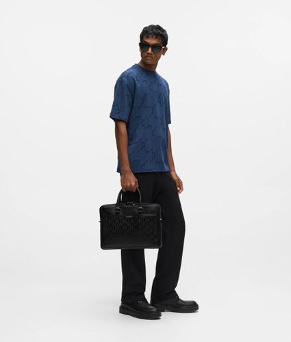Sacoche En Cuir K/loom, , , Taille: One Size - Karl Lagerfeld - Modalova