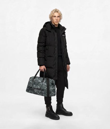Sac De Sport En Nylon Avec Imprimé Graffiti, , , Taille: One Size - KL Jeans - Modalova