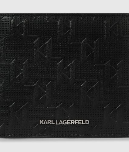 Portefeuille Perforé K/monogram, , , Taille: One Size - Karl Lagerfeld - Modalova